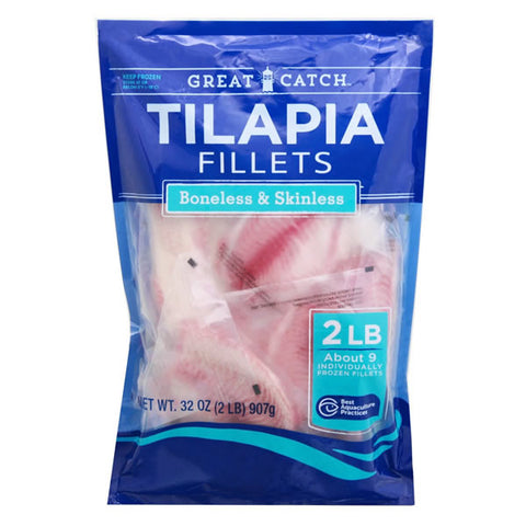 Frozen Tilapia Fillets